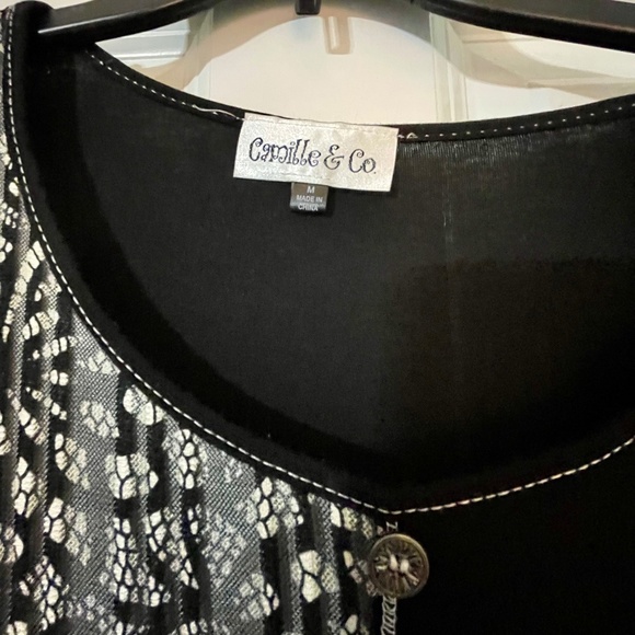 Gorgeous Black Tunic - Picture 7 of 7